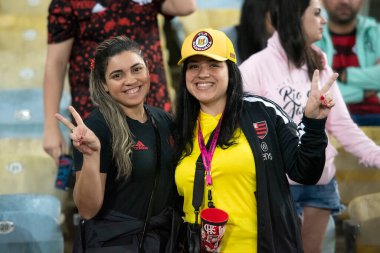 Rio de Janeiro (RJ), - 14.09.2022 - Flamengo x Sao Paulo, Maracana 'da Copa do Brasil yarı finali. 