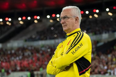 Rio de Janeiro, Rio de Janeiro, Brezilya - 07 Eylül 2022: Flamengo x Velez Sarsfield maçı. Libertadores yarı finali, Maracana Stadyumu 'nda. 