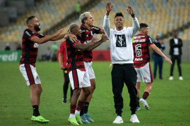 Rio de Janeiro (RJ), - 14.09.2022 - Flamengo x Sao Paulo, Maracana 'da Copa do Brasil yarı finali. 
