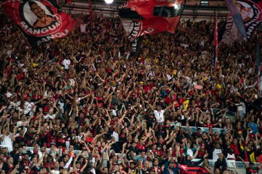 Rio de Janeiro, Rio de Janeiro, Brezilya - 02 Kasım 2022. Maracana Stadyumu 'ndaki Brezilya Şampiyonası için Flamengo x Corinthians. 