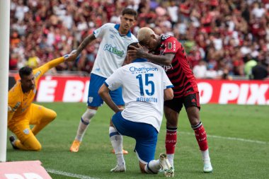 Rio de Janeiro (RJ), 12.11.2022 - Brezilya Maracana Şampiyonası için Flamengo x Ava ile maç. 