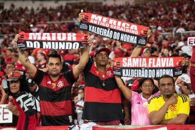 Rio de Janeiro (RJ), 19.10.2022 - Maracana 'daki Copa do Brasil finali için Flamengo x Corinthians arasında maç.