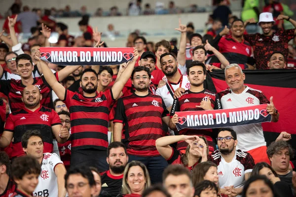 Ρίο Ντε Τζανέιρο 2022 Match Flamengo Corinthians Final Copa Brasil — Φωτογραφία Αρχείου