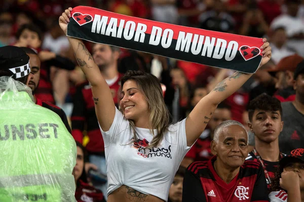 Rio Janeiro 2022 Matchning Mellan Flamengo Sao Paulo Semifinal Copa — Stockfoto