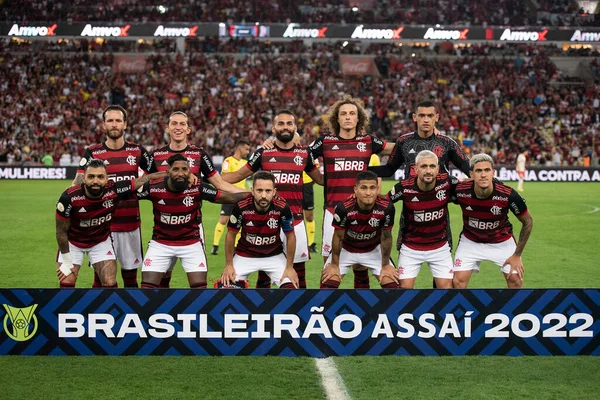 Río Janeiro Río Janeiro Brasil Octubre 2022 Flamengo Internacional Por — Foto de Stock
