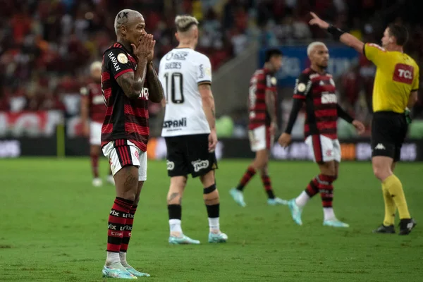 Rio Janeiro Rio Janeiro Brasilien November 2022 Flamengo Corinthians Zur — Stockfoto