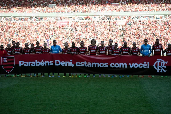 Rio Janeiro Rio Janeiro Brasilien September 2022 Flamengo Fluminense För — Stockfoto
