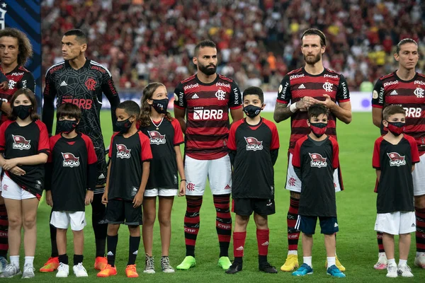 Rio Janeiro Rio Janeiro Brésil Octobre 2022 Flamengo Internacional Pour — Photo