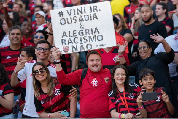 Rio Janeiro Rio Janeiro Brazilië September 2022 Flamengo Fluminense Voor — Stockfoto