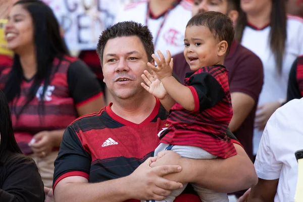 Rio de Janeiro, Rio de Janeiro, Brezilya - 18 Eylül 2022. Flamengo x Fluminense Maracana Stadyumu 'nda Brezilya Şampiyonası için. 