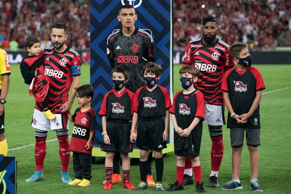 Rio Janeiro Rio Janeiro Brasile Ottobre 2022 Flamengo Bragantino Campionato — Foto Stock