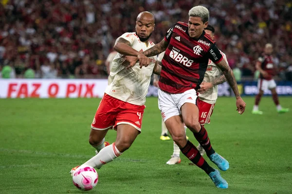 Rio Janeiro Rio Janeiro Brasilien Oktober 2022 Flamengo Internacional Zur — Stockfoto