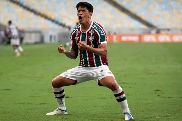 Rio Janeiro 2022 Match Fluminense Sao Paulo Brazilian Championship Maracana — 스톡 사진