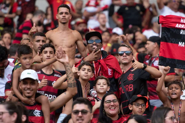 Ρίο Ντε Τζανέιρο 2022 Αγώνας Μεταξύ Flamengo Ava Για Πρωτάθλημα — Φωτογραφία Αρχείου