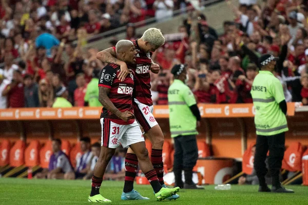 Rio Janeiro Rio Janeiro Brazil Вересня 2022 Матч Між Flamengo — стокове фото