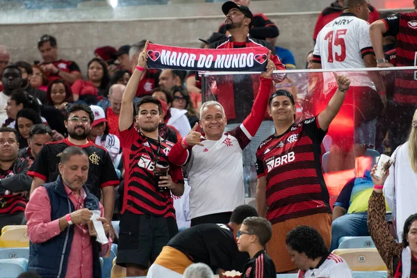 Rio Janeiro Rio Janeiro Brazilië November 2022 Flamengo Corinthians Voor — Stockfoto