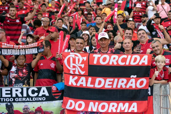 Rio Janeiro Rio Janeiro Brasilien September 2022 Flamengo Fluminense För — Stockfoto