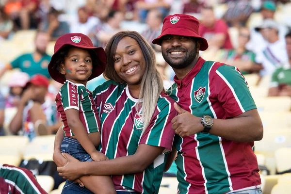 Rio Janeiro 2022 Zápas Mezi Fluminense Sao Paulo Brazilské Mistrovství — Stock fotografie