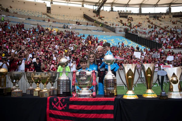 Rio Janeiro 2022 Match Entre Flamengo Ava Pour Championnat Brésilien — Photo