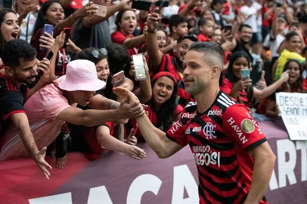 Rio Janeiro 2022 Partida Entre Flamengo Ava Pelo Campeonato Brasileiro — Fotografia de Stock