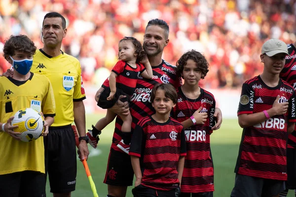 Rio Janeiro 2022 Partida Entre Flamengo Ava Pelo Campeonato Brasileiro — Fotografia de Stock