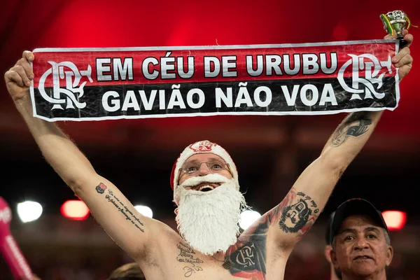 Rio Janeiro 2022 Partida Entre Flamengo Coríntios Para Final Copa — Fotografia de Stock