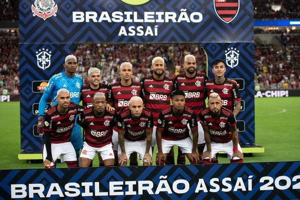 Rio Janeiro Rio Janeiro Brasile Novembre 2022 Flamengo Corinthians Campionato — Foto Stock