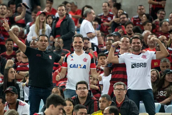 Rio Janeiro 2022 Partida Entre Flamengo São Paulo Semifinal Copa — Fotografia de Stock