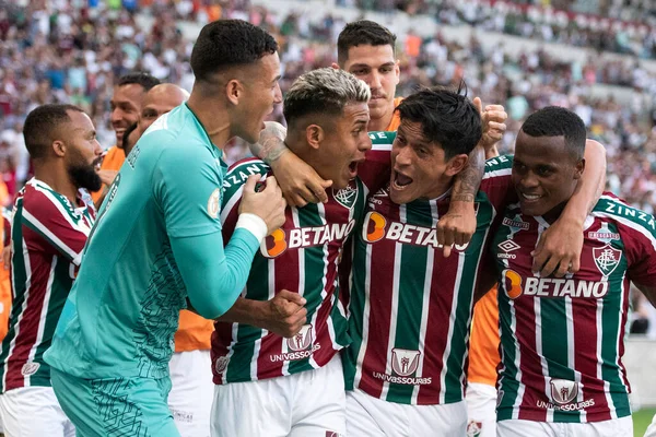 Rio Janeiro 2022 Partida Entre Fluminense São Paulo Pelo Campeonato — Fotografia de Stock