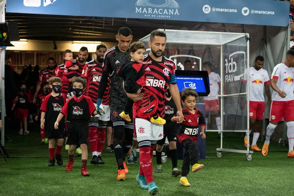 Rio Janeiro Rio Janeiro Brésil Octobre 2022 Flamengo Bragantino Pour — Photo