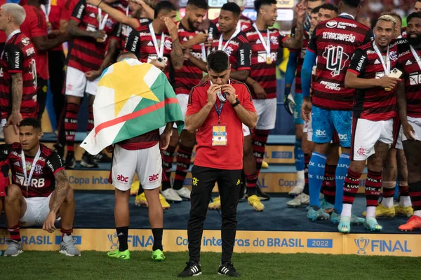 Rio Janeiro 2022 Zápas Flamengo Corinthians Finále Copa Brasil Maracaně — Stock fotografie