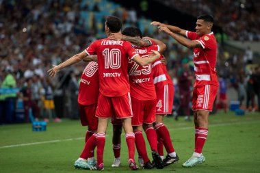 Rio de Janeiro (RJ), 02.05.2023 - Maracana 'daki Libertadore' ların Fluminense x River Plate (ARG) ile eşleşme. 