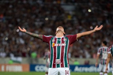 Rio de Janeiro (RJ), 02.05.2023 - Maracana Libertadores 'in üçüncü turu için Fluminense ve River Plate (ARG) arasındaki maç. 