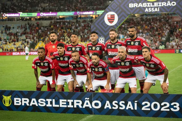 Río Janeiro 2023 Partido Entre Fluminense Cuiab Para Sexta Prueba — Foto de Stock