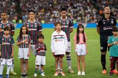 Rio de Janeiro (RJ), 13.05.2023 - Brezilya Maracan Şampiyonası altıncı turu için Fluminense x Cuiab ile maç.