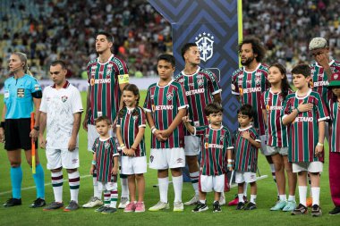 Rio de Janeiro (RJ), 13.05.2023 - Brezilya Maracan Şampiyonası altıncı turu için Fluminense x Cuiab ile maç