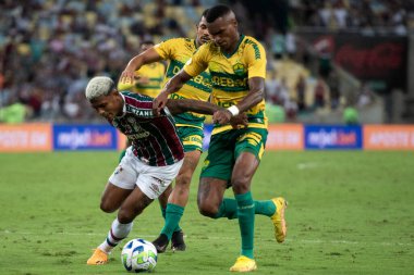 Rio de Janeiro (RJ), 13.05.2023 - John Kennedy do Fluminense. Fluminense x Cuiab ile Maracan Brezilya Şampiyonası 'nın altıncı raundu arasındaki maç.