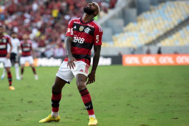 Rio de Janeiro (RJ), 05.21.2023 - Maracan Brezilya Şampiyonası için Flamengo x Corinthians arasında maç.