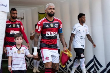 Rio de Janeiro (RJ), 05.21.2023 - Maracan Brezilya Şampiyonası için Flamengo x Corinthians arasında maç.