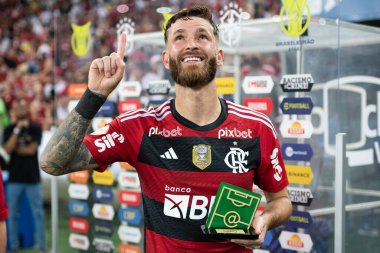 Rio de Janeiro (RJ), 05.21.2023 - Maracan Brezilya Şampiyonası için Flamengo x Corinthians arasında maç.