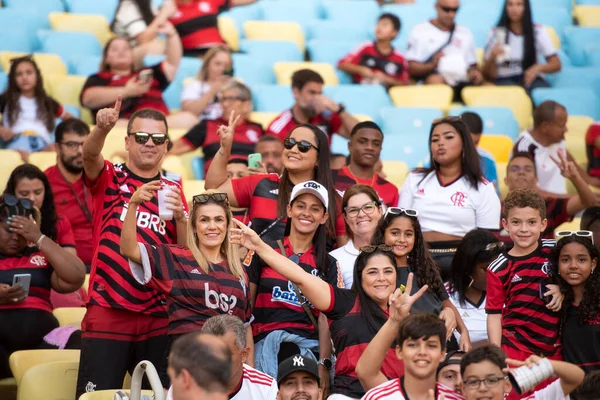 Rio Janeiro 2023 Match Tussen Flamengo Corinthians Voor Het Braziliaans — Stockfoto