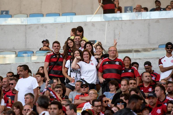 Rio Janeiro 2023 Partita Tra Flamengo Corinthians Campionato Brasiliano Maracan — Foto Stock
