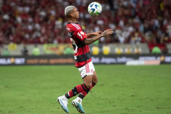 Ρίο Ντε Τζανέιρο 2023 Αγώνας Μεταξύ Flamengo Κορίνθιοι Για Πρωτάθλημα — Φωτογραφία Αρχείου