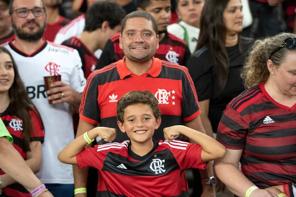 Rio Janeiro 2023 Partita Tra Flamengo Corinthians Campionato Brasiliano Maracan — Foto Stock