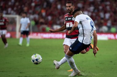 RIO DE JANEIRO - 16 Mayıs 2023 Bruno, Cruzeiro. Flamengo x Cruzeiro arasındaki maç. Maracana 'da Brezilya Şampiyonası.