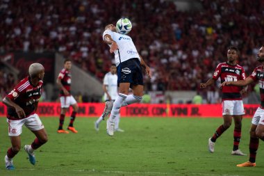 RIO DE JANEIRO - 16 Mayıs 2023: Maracana 'daki Brezilya Şampiyonası için Flamengo x Cruzeiro ile maç.