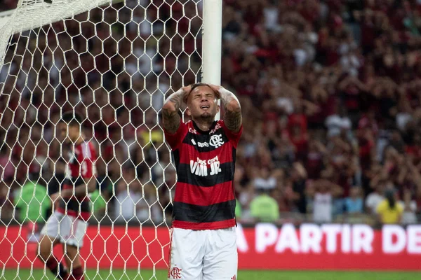 Rio Janeiro Maio 2023 Cebolinha Flamengo Jogo Entre Flamengo Cruzeiro — Fotografia de Stock