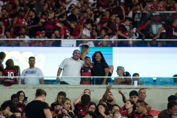 Rio Janeiro Mai 2023 Match Entre Flamengo Cruzeiro Pour Championnat — Photo