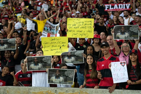 Rio Janeiro Mayo 2023 Protesta Contra Racismo Fútbol Partido Entre — Foto de Stock