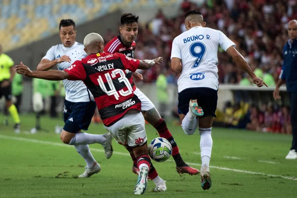 Rio Janeiro 16Th May 2023 Match Flamengo Cruzeiro Brazilian Championship — 스톡 사진